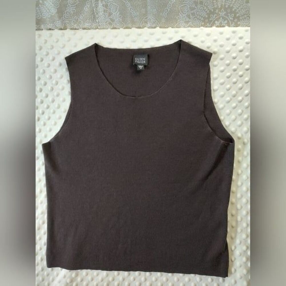 EILEEN FISHER Shell Silk/Cashmere Size Medium